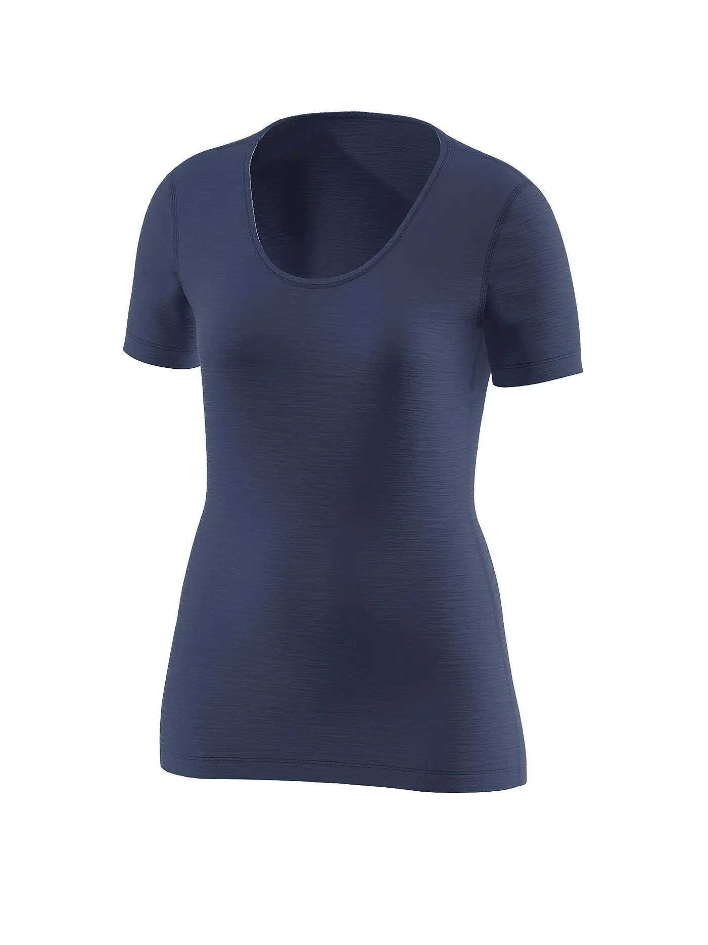 LÖFFLER | Damen Unterziehshirt Merino Light | dunkelblau